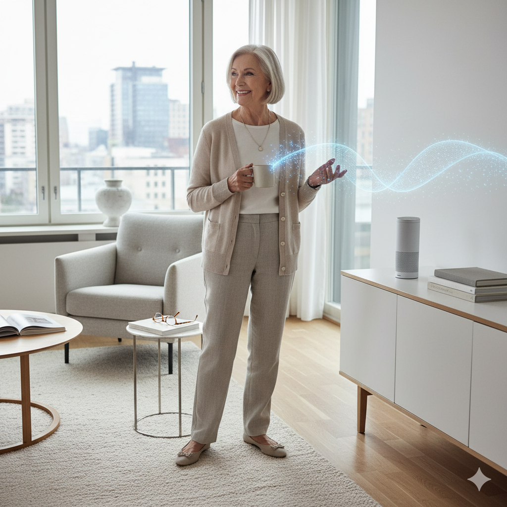 Voice-first interaction